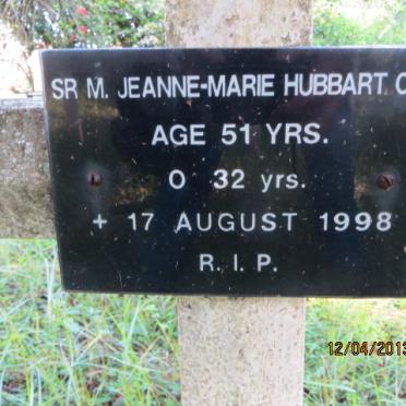 HUBBART Jeanne-Marie -1998