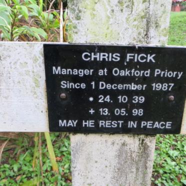 FICK Chris 1939-1998