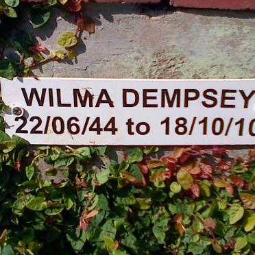 DEMPSEY Wilma 1944-2010