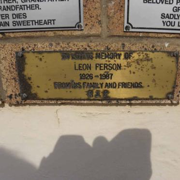 FERSON Leon 1926-1987