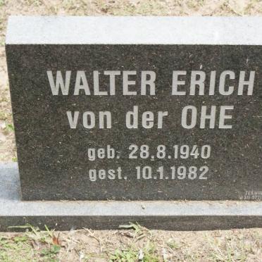 OHE Walter Erich, von der 1940-1982