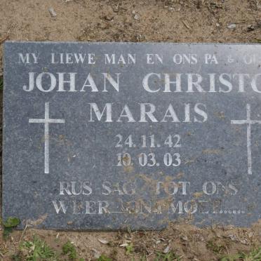 MARAIS Johan Christo ??42-??03