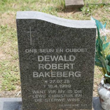 BAKEBERG Dewald Robert ??78-1999