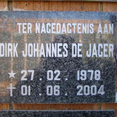 JAGER Dirk Johannes, de 1978-2004