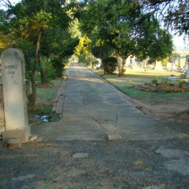 Kwazulu-Natal, DUNDEE, Old main cemetery