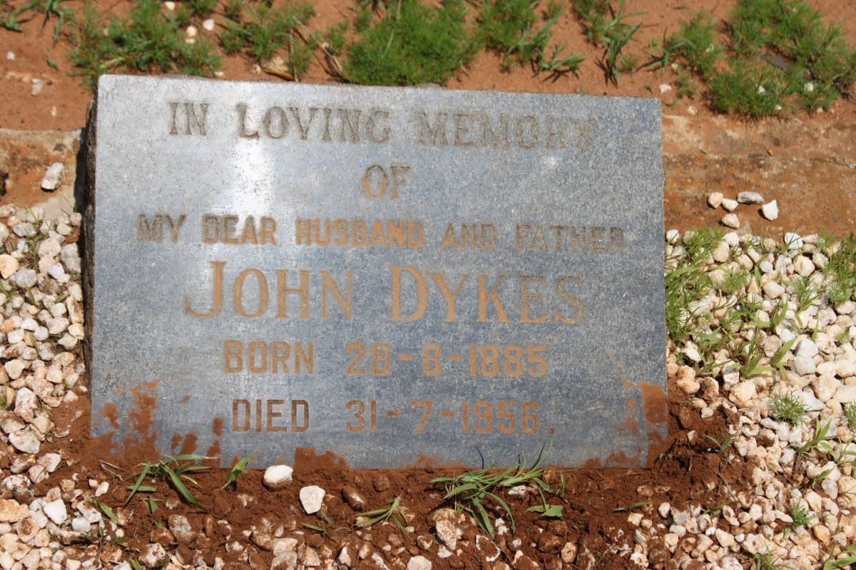 DYKES John 1885-1956