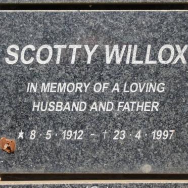 WILLOX Scotty 1912-1997