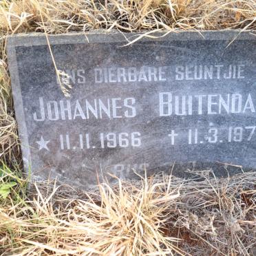 BUITENDAG Johannes 1966-1970