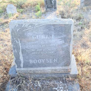 BOOYSEN Gerra J. 1927-1948