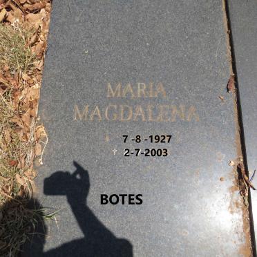 BOTES Frederik Johannes J. 1921-1984 & Maria Magdalena 1927-2003 _3