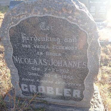 GROBLER Nicolaas Johannes 1912-1955
