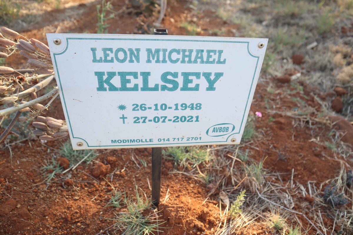 KELSEY Leon Michael 1948-2021