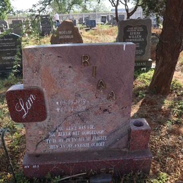 LEMMER Riaan 1979-2001