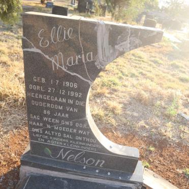 NELSON Ellie Maria 1906-1992