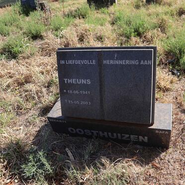 OOSTHUIZEN Theuns 1941-2003