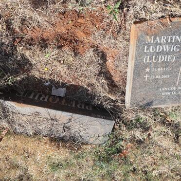 PRETORIUS Martin Ludwig 1924-2008 & Martha 1939-