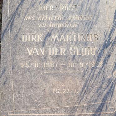 SLUIS Dirk Martinus, van der 1967-1968