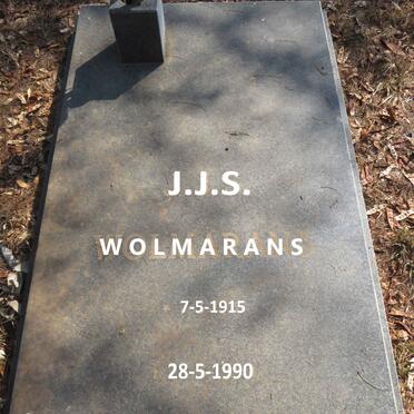 WOLMARANS Johanna Jacomina Susanna nee LIEBENBERG 1915-1990