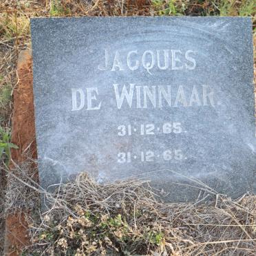 WINNAAR Jacques, de 1965-1965