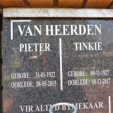 HEERDEN Pieter, van 1922-2015 &amp; Tinkie 1927-2017