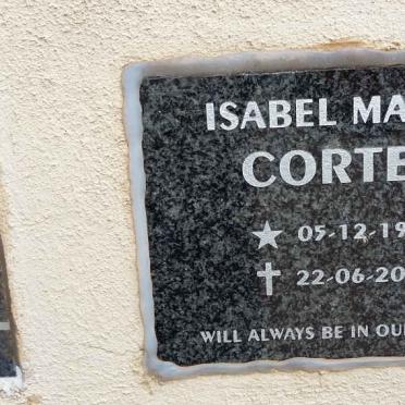 CORTES Isabel Maria 1951-2014