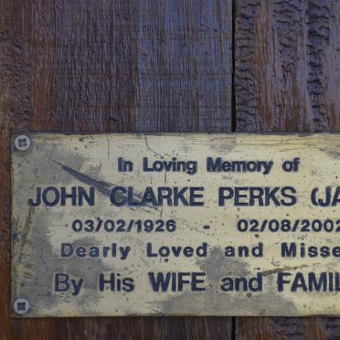 PERKS John Clarke 1926-2002