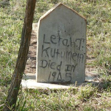 KUTUMELA Letah T. -1945
