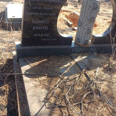 PRINSLOO Zacharias Johannes 1903-1973