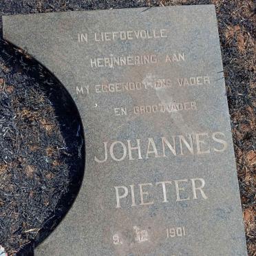 ? Johannes Pieter 1901-1983