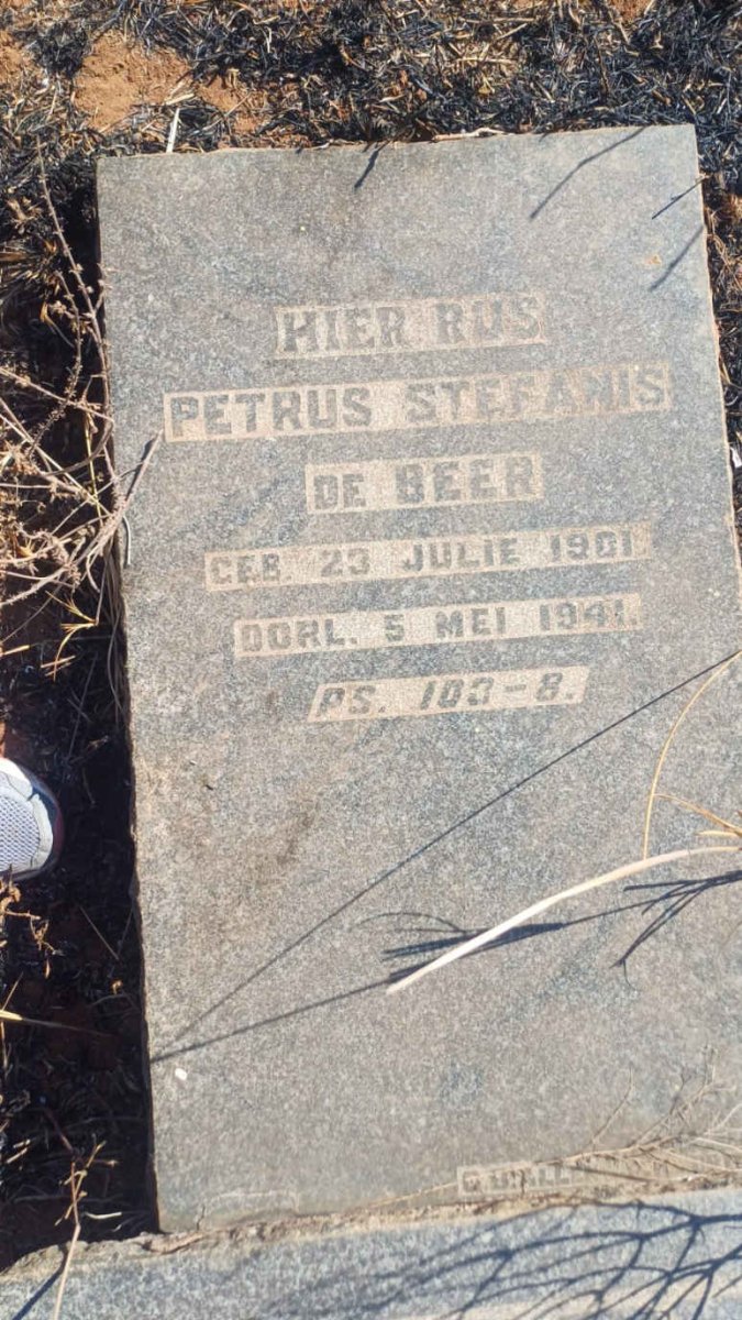 BEER Petrus Stefanis, de 1901-1941