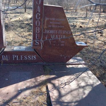 PLESSIS Jacobus Hubner Venter, du 1926-1983