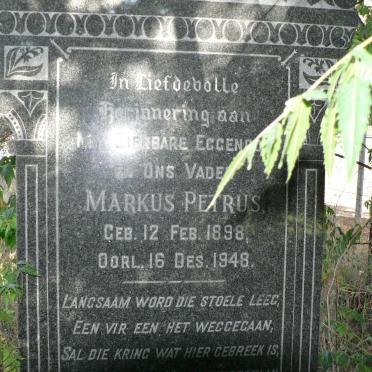 OLIVIER Markus Petrus 1898-1948