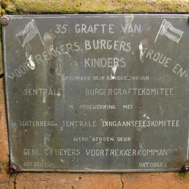 Limpopo, BELA BELA district, Eersbewoond, Tweefontein 463, Voortrekker cemetery