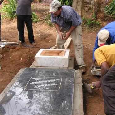 5. Grave Restoration - work in progress