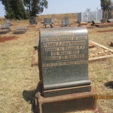 HEERDEN Frans J.J., van 1853-1928