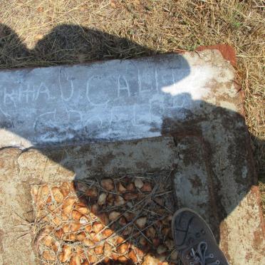 CALITZ Martha J. nee GROBLER 