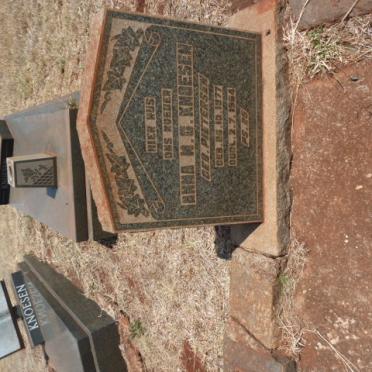 KNOESEN Christiaan Frederik 1871-1954 &amp; Anna M.C. PIETERSEN 1877-1964