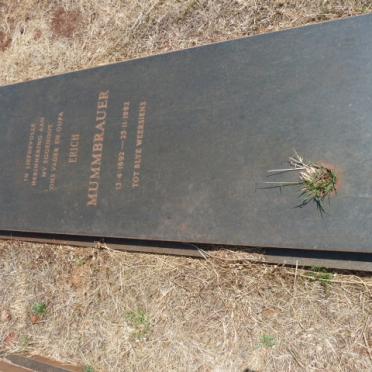 MUMMBRAUER Erich 1892-1982