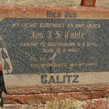 CALITZ Jan J.S. 1870-1952