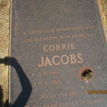 JACOBS Corrie 1961-1987