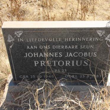 PRETORIUS Johannes Jacobus 1948-1983