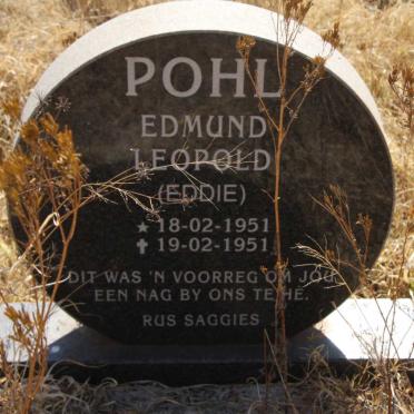 POHL Edmund Leopold 1951-1951