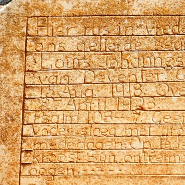 DEVENTER Louis Johannes, van 1918-1923