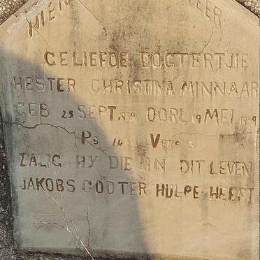 MINNAAR Hester Christina 1938-1939