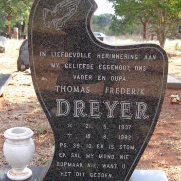 DREYER Thomas Frederik 1937-1982