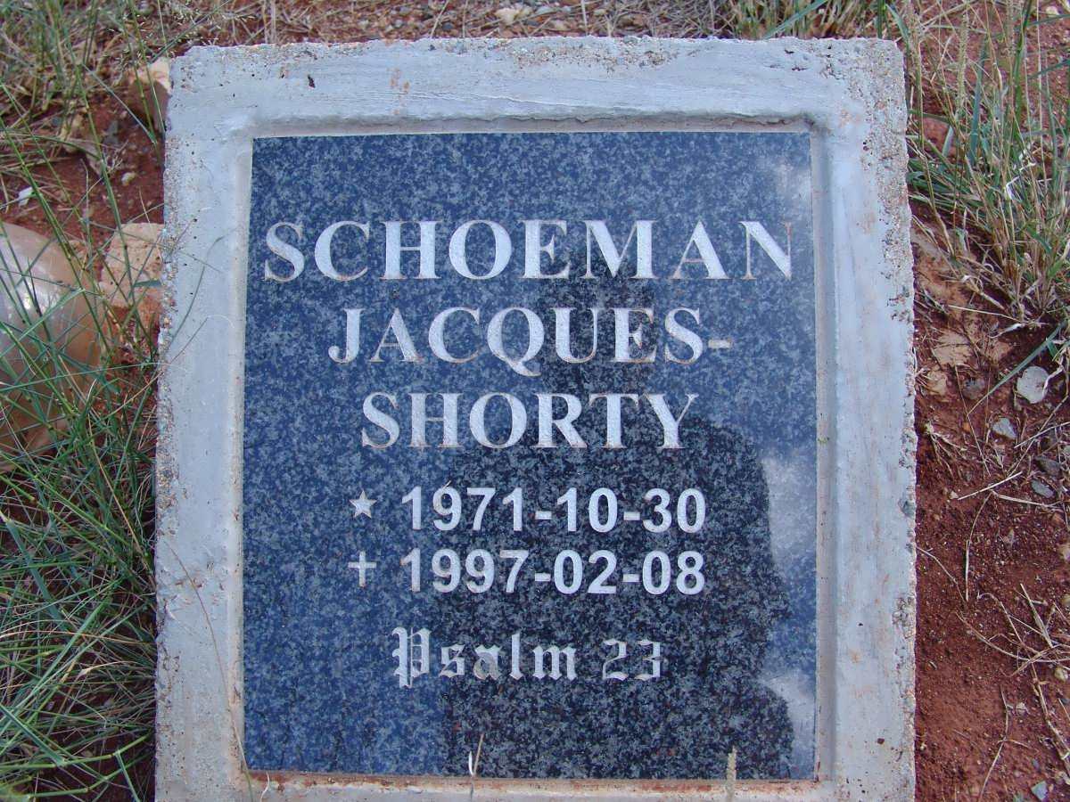 SCHOEMAN Jacques 1971-1997