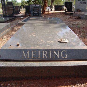 MEIRING Arnoldus Marthinus 1960-1983