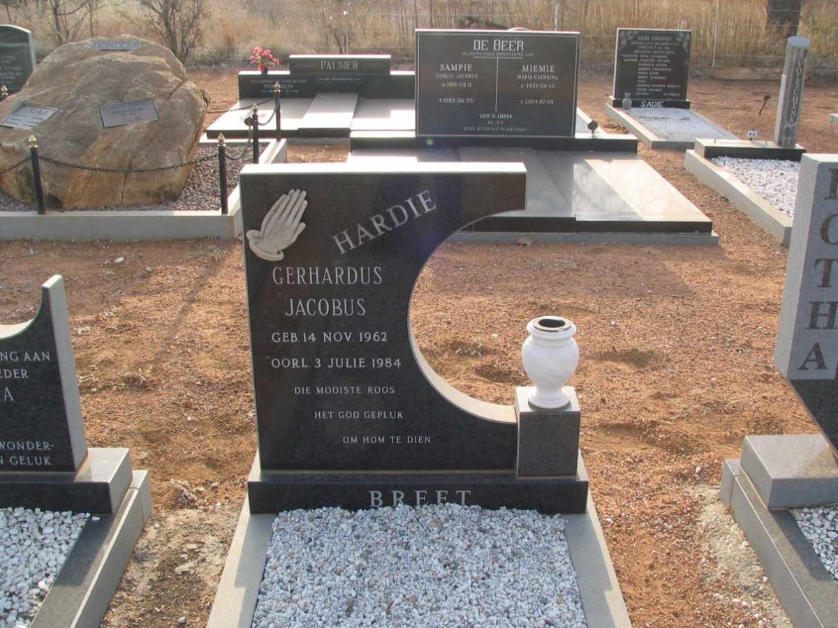 BREET Gerhardus Jacobus 1962-1984