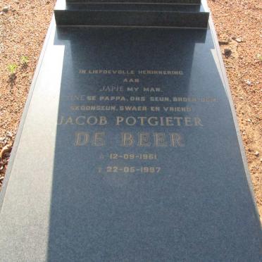 BEER Jacob Potgieter, de 1961-1997