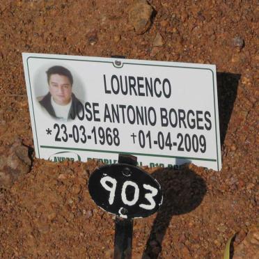 BORGES Lourenco Jose Antonio 1968-2009